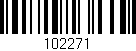 Código de barras (EAN, GTIN, SKU, ISBN): '102271'