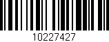 Código de barras (EAN, GTIN, SKU, ISBN): '10227427'