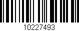Código de barras (EAN, GTIN, SKU, ISBN): '10227493'