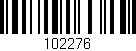 Código de barras (EAN, GTIN, SKU, ISBN): '102276'