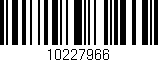 Código de barras (EAN, GTIN, SKU, ISBN): '10227966'