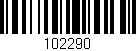 Código de barras (EAN, GTIN, SKU, ISBN): '102290'