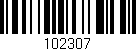 Código de barras (EAN, GTIN, SKU, ISBN): '102307'