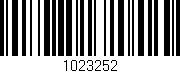 Código de barras (EAN, GTIN, SKU, ISBN): '1023252'