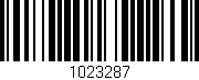 Código de barras (EAN, GTIN, SKU, ISBN): '1023287'
