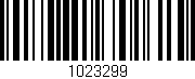 Código de barras (EAN, GTIN, SKU, ISBN): '1023299'
