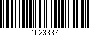 Código de barras (EAN, GTIN, SKU, ISBN): '1023337'