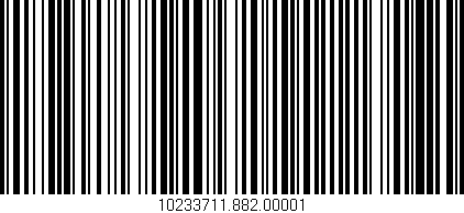 Código de barras (EAN, GTIN, SKU, ISBN): '10233711.882.00001'