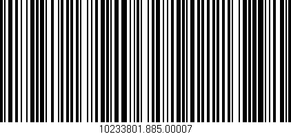 Código de barras (EAN, GTIN, SKU, ISBN): '10233801.885.00007'