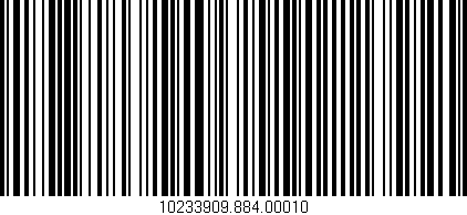 Código de barras (EAN, GTIN, SKU, ISBN): '10233909.884.00010'