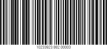 Código de barras (EAN, GTIN, SKU, ISBN): '10233923.882.00003'