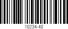 Código de barras (EAN, GTIN, SKU, ISBN): '10234-40'