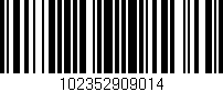 Código de barras (EAN, GTIN, SKU, ISBN): '102352909014'