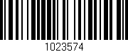 Código de barras (EAN, GTIN, SKU, ISBN): '1023574'