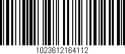 Código de barras (EAN, GTIN, SKU, ISBN): '1023612164112'