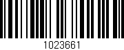 Código de barras (EAN, GTIN, SKU, ISBN): '1023661'