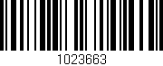 Código de barras (EAN, GTIN, SKU, ISBN): '1023663'
