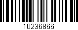 Código de barras (EAN, GTIN, SKU, ISBN): '10236866'