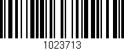 Código de barras (EAN, GTIN, SKU, ISBN): '1023713'