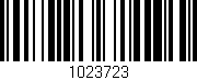 Código de barras (EAN, GTIN, SKU, ISBN): '1023723'