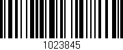 Código de barras (EAN, GTIN, SKU, ISBN): '1023845'