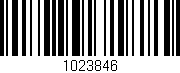 Código de barras (EAN, GTIN, SKU, ISBN): '1023846'