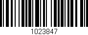 Código de barras (EAN, GTIN, SKU, ISBN): '1023847'