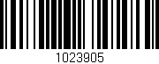 Código de barras (EAN, GTIN, SKU, ISBN): '1023905'