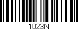 Código de barras (EAN, GTIN, SKU, ISBN): '1023N'