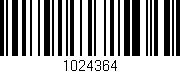 Código de barras (EAN, GTIN, SKU, ISBN): '1024364'