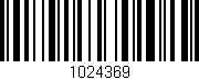 Código de barras (EAN, GTIN, SKU, ISBN): '1024369'