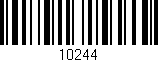Código de barras (EAN, GTIN, SKU, ISBN): '10244'
