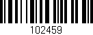 Código de barras (EAN, GTIN, SKU, ISBN): '102459'
