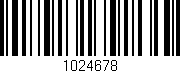 Código de barras (EAN, GTIN, SKU, ISBN): '1024678'