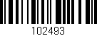 Código de barras (EAN, GTIN, SKU, ISBN): '102493'