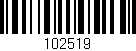 Código de barras (EAN, GTIN, SKU, ISBN): '102519'