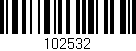 Código de barras (EAN, GTIN, SKU, ISBN): '102532'