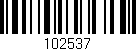 Código de barras (EAN, GTIN, SKU, ISBN): '102537'
