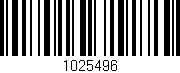 Código de barras (EAN, GTIN, SKU, ISBN): '1025496'