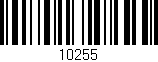 Código de barras (EAN, GTIN, SKU, ISBN): '10255'