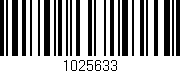Código de barras (EAN, GTIN, SKU, ISBN): '1025633'
