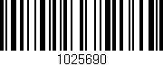 Código de barras (EAN, GTIN, SKU, ISBN): '1025690'