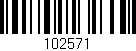 Código de barras (EAN, GTIN, SKU, ISBN): '102571'