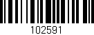 Código de barras (EAN, GTIN, SKU, ISBN): '102591'