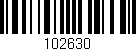 Código de barras (EAN, GTIN, SKU, ISBN): '102630'