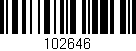 Código de barras (EAN, GTIN, SKU, ISBN): '102646'
