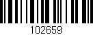 Código de barras (EAN, GTIN, SKU, ISBN): '102659'