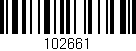 Código de barras (EAN, GTIN, SKU, ISBN): '102661'