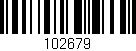 Código de barras (EAN, GTIN, SKU, ISBN): '102679'