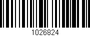 Código de barras (EAN, GTIN, SKU, ISBN): '1026824'